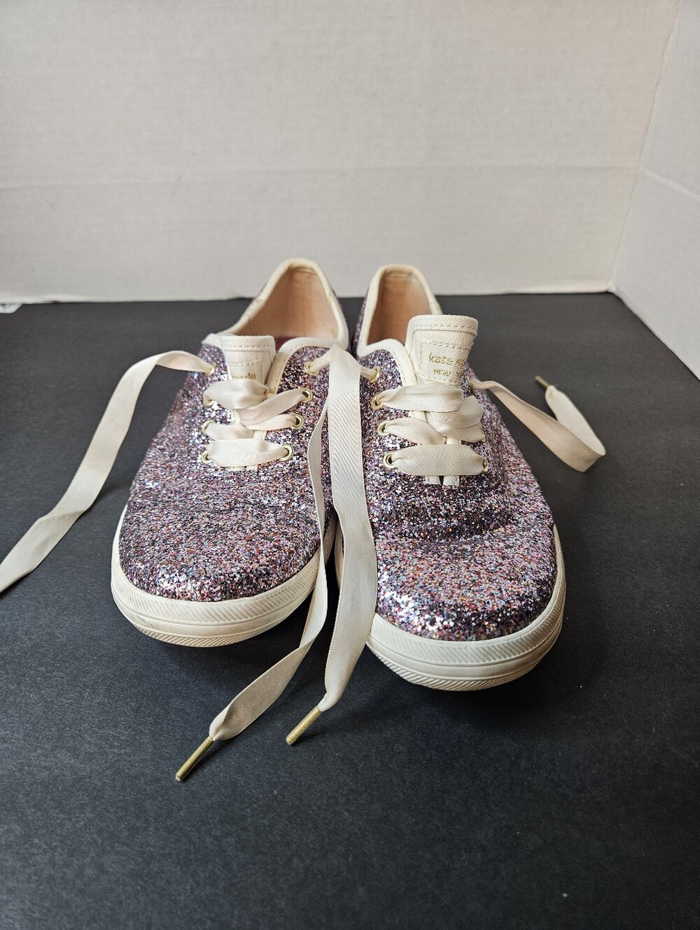 Kate Spade Keds Kids Glitter Sneakers - Pink Multicolorpade